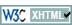 w3c valid xhtml